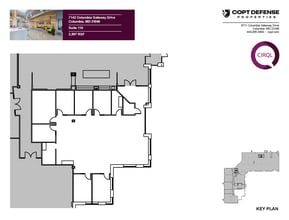 7142 Columbia Gateway Dr, Columbia, MD à louer Plan d’étage– Image 1 sur 1