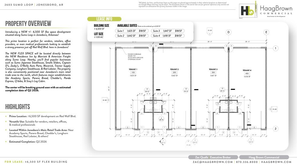 2603 Sumo Loop, Jonesboro, AR à louer - Plan d’étage – Image 2 sur 6
