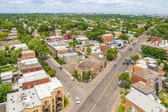 8473-8477 Rue Notre-Dame E, Montréal, QC - VUE AÉRIENNE  vue de carte