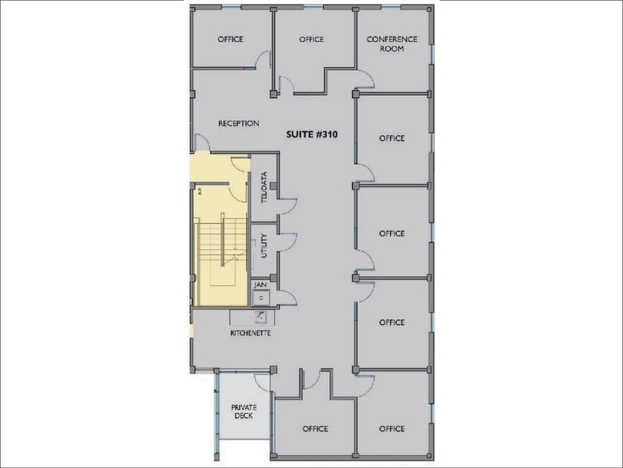 80 SE Madison St, Portland, OR à louer Plan d’étage– Image 1 sur 8
