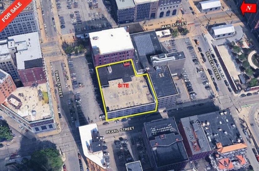 93 Pearl St, Buffalo, NY à vendre - Aérien – Image 3 sur 5