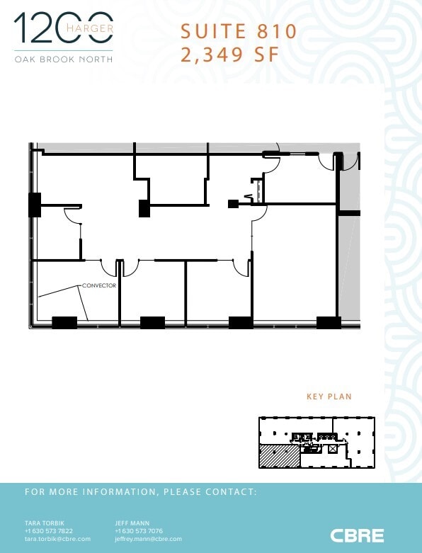 2-564 Oakbrook Ctr, Oak Brook, IL à louer Plan d’étage– Image 1 sur 1