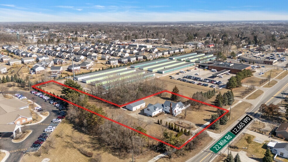 7525 22 Mile Rd, Shelby Township, MI à louer - Photo de l’immeuble – Image 1 sur 80