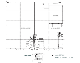 631-641 Brennan St, San Jose, CA à louer Plan d’étage– Image 1 sur 2