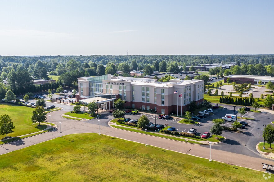 9161 Winchester Rd, Germantown, TN à vendre - Aérien – Image 3 sur 3