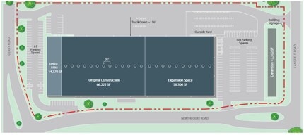 7390 Northcourt Rd, Houston, TX à louer Plan de site– Image 1 sur 1