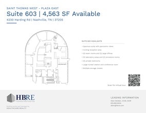 4230 Harding Rd, Nashville, TN à louer Plan de site– Image 1 sur 1