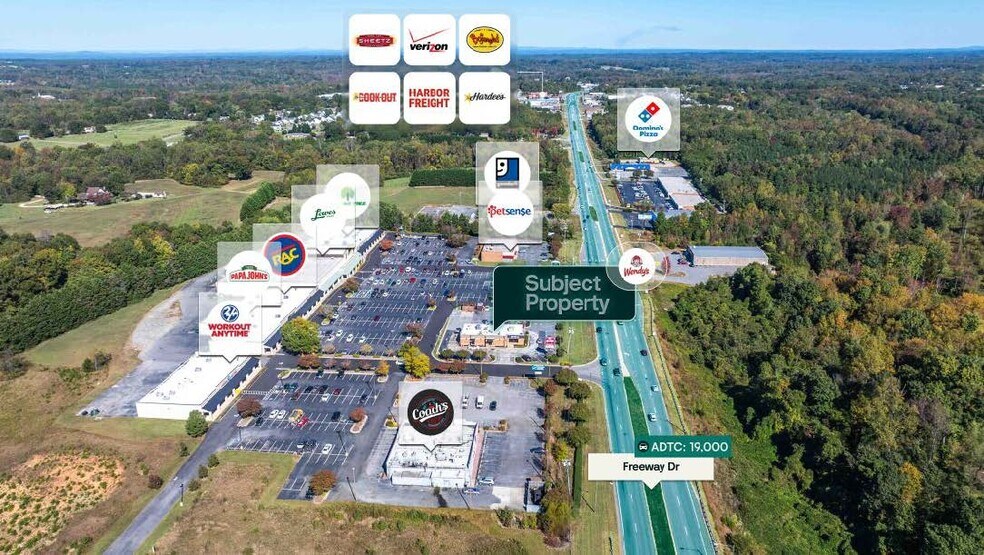 1533 Freeway Dr, Reidsville, NC à vendre - Photo de l’immeuble – Image 2 sur 3