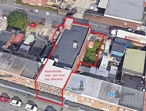 16-20 Countisbury Ave, Cardiff, VGL - VUE AÉRIENNE  vue de carte