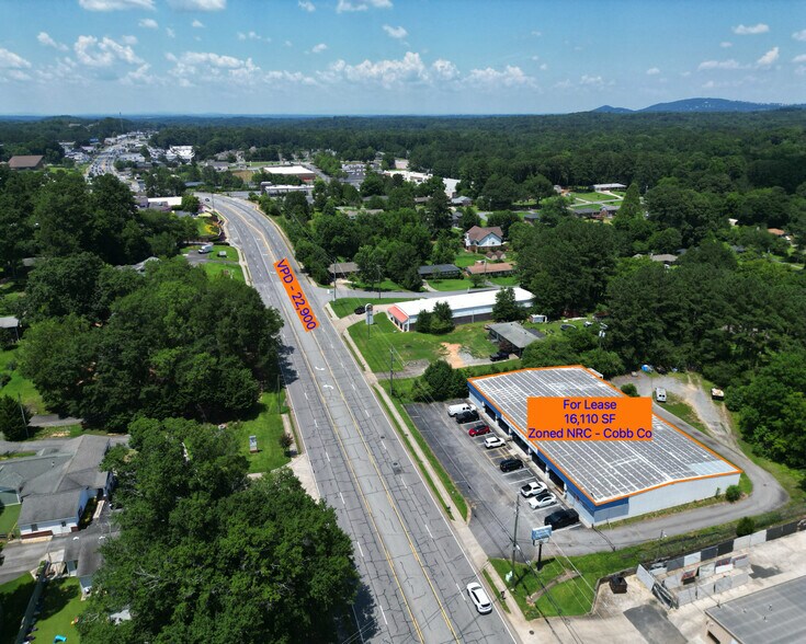 2568 Canton Rd, Marietta, GA à louer - Photo de l’immeuble – Image 1 sur 8