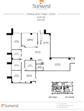 5339 Alpha Rd, Dallas, TX à louer Plan d’étage– Image 1 sur 2