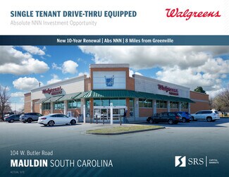 Plus de détails pour 104 W Butler Rd, Mauldin, SC - Local commercial à vendre