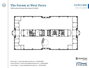 3290 Northside Pky NW, Atlanta, GA à louer Plan d’étage– Image 1 sur 1