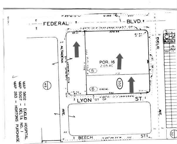 5071-5075 Federal Blvd, San Diego, CA à louer - Plan cadastral – Image 2 sur 4