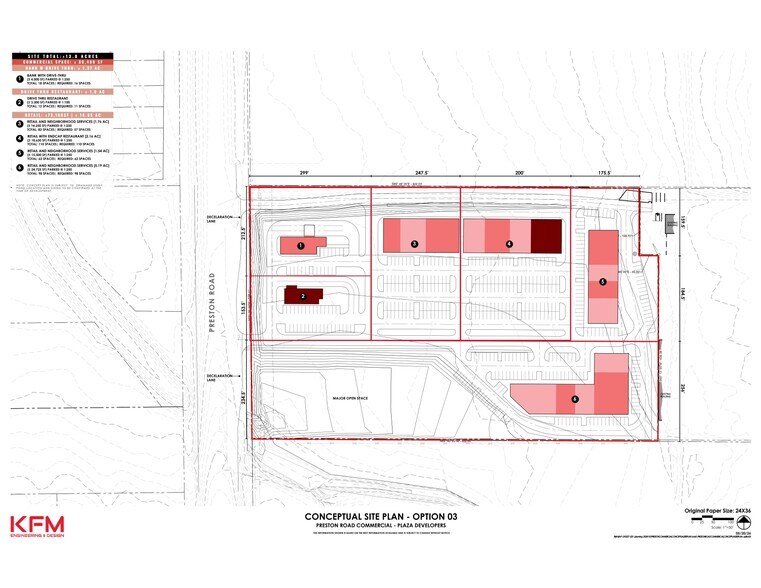 3970 S Preston Rd, Celina, TX à vendre - Plan de site – Image 1 sur 9
