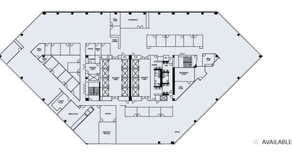 400 S Hope St, Los Angeles, CA à louer Plan d’étage– Image 1 sur 1