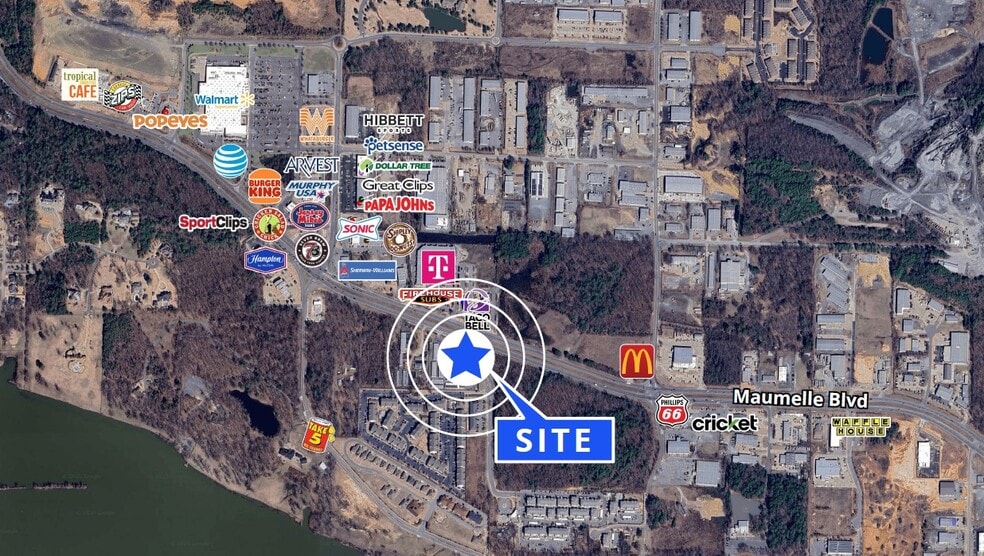 11608 Maumelle Blvd, North Little Rock, AR à vendre - Photo de l’immeuble – Image 2 sur 2