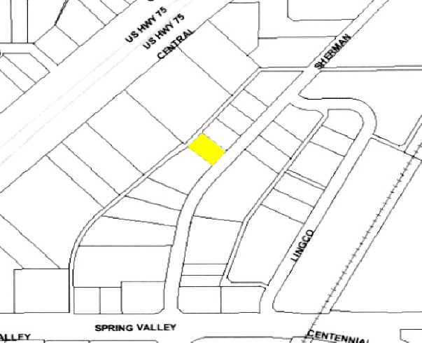 748 S Sherman St, Richardson, TX à louer - Plan cadastral – Image 3 sur 7
