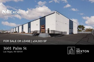 Plus de détails pour 1601 Palm St, Las Vegas, NV - Industriel/Logistique à louer
