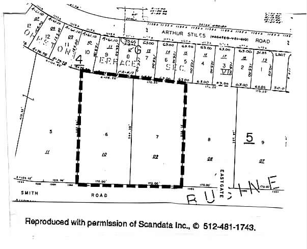 1400 Smith Rd, Austin, TX à louer - Plan cadastral – Image 3 sur 4
