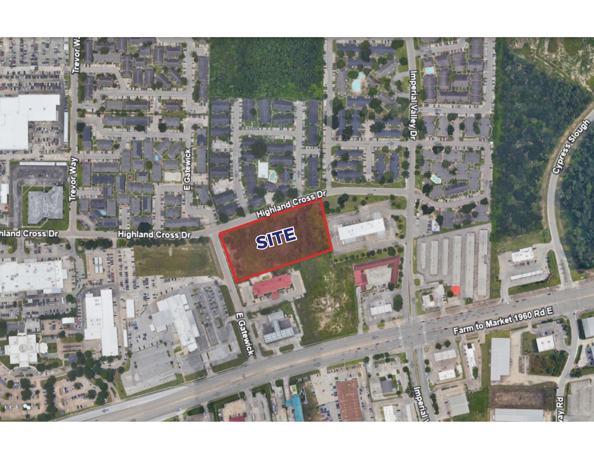 Highland Cross Dr. & E Gatewick Dr, Houston, TX à vendre Photo principale– Image 1 sur 6