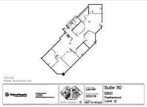 12621 Featherwood Dr, Houston, TX à louer Plan d’étage– Image 1 sur 1