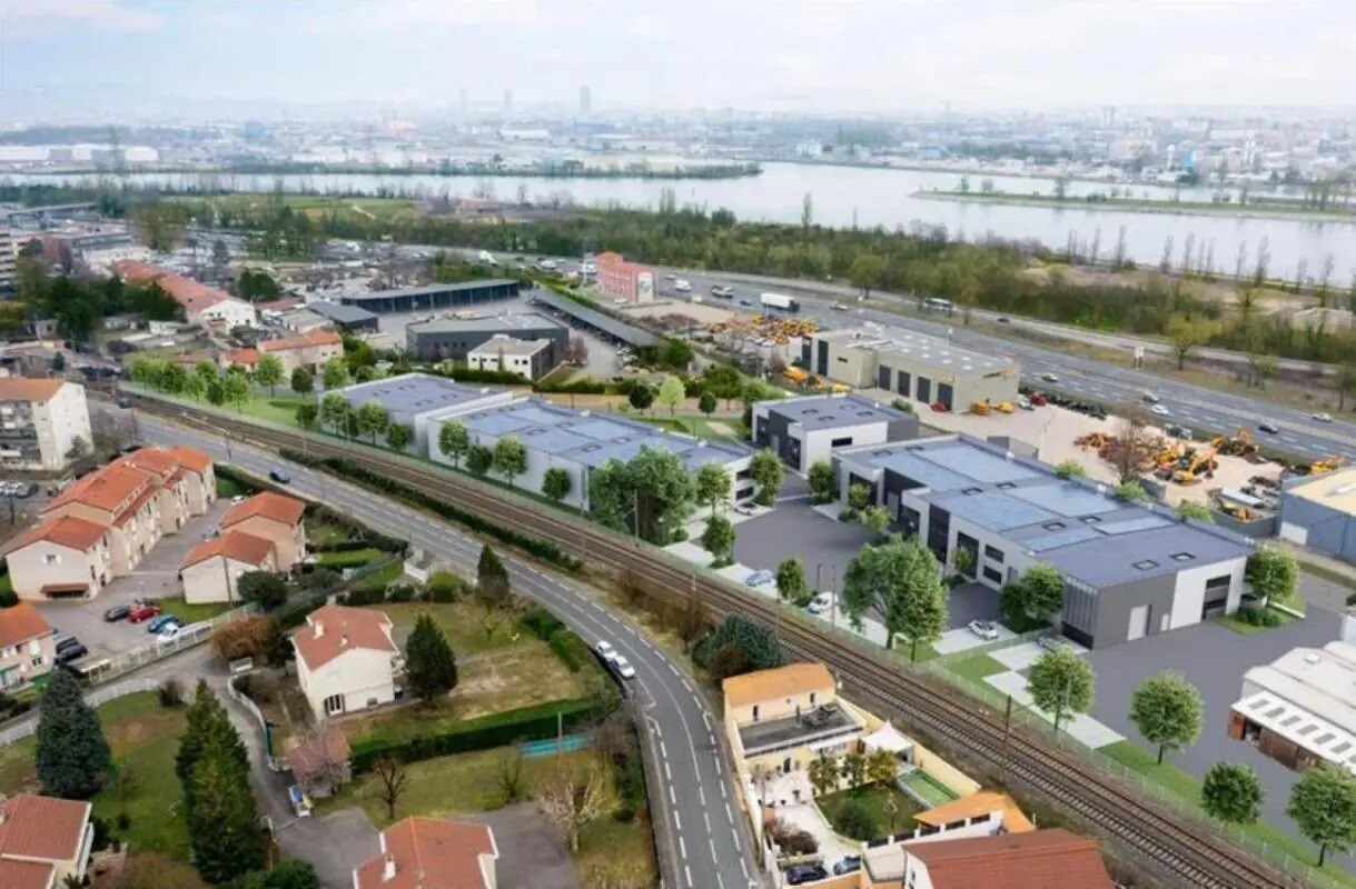 Bureau dans OULLINS-PIERRE-BÉNITE à louer Aérien– Image 1 sur 3