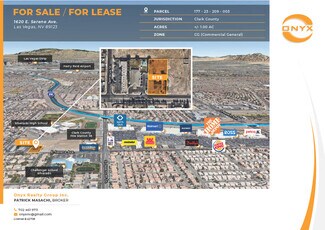Plus de détails pour 1620 E Serene Ave, Las Vegas, NV - Local commercial à vendre