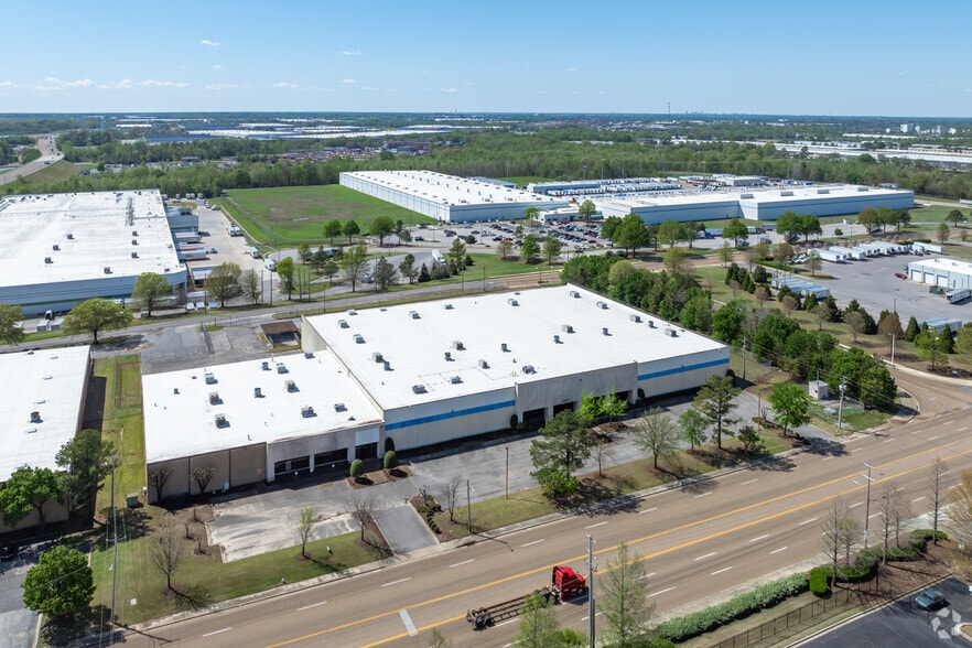 5145-5185 Hickory Hill Rd, Memphis, TN à louer - Aérien – Image 2 sur 5