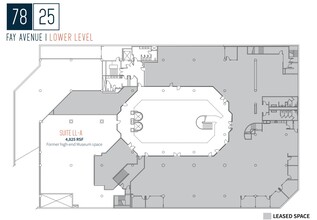 7825 Fay Ave, La Jolla, CA à louer Plan d’étage– Image 1 sur 1