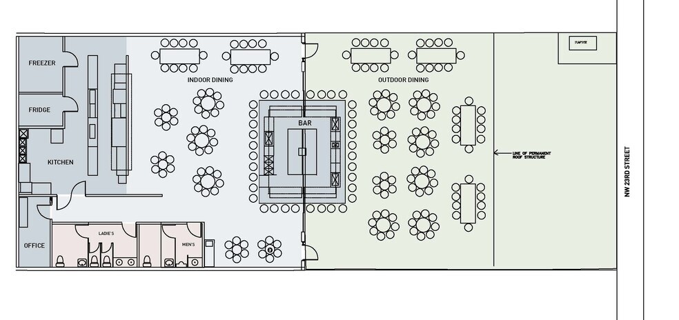 165 NW 23rd St, Miami, FL à louer - Plan d’étage – Image 2 sur 11