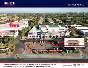 SEC Gilbert & Williams Field Rd, Gilbert, AZ - Vue aérienne vue de carte