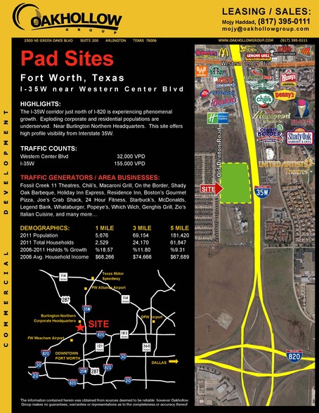 I-35 Hwy, Fort Worth, TX à louer - Photo de l’immeuble – Image 1 sur 1