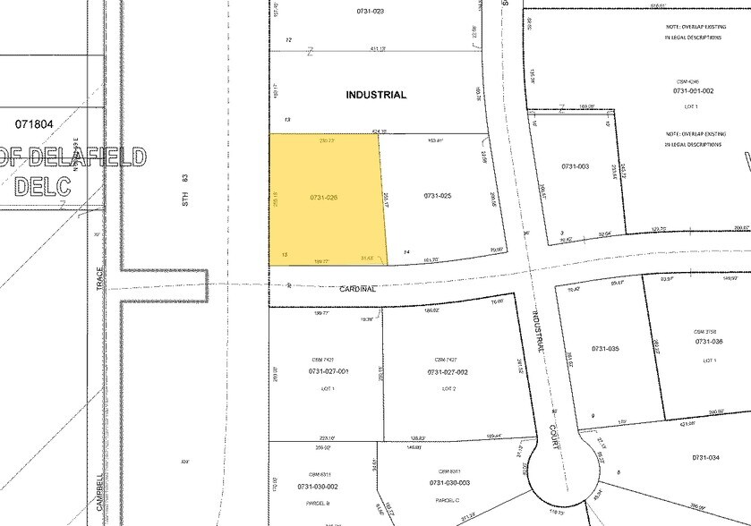 810 Cardinal Ln, Hartland, WI à louer - Plan cadastral – Image 2 sur 17