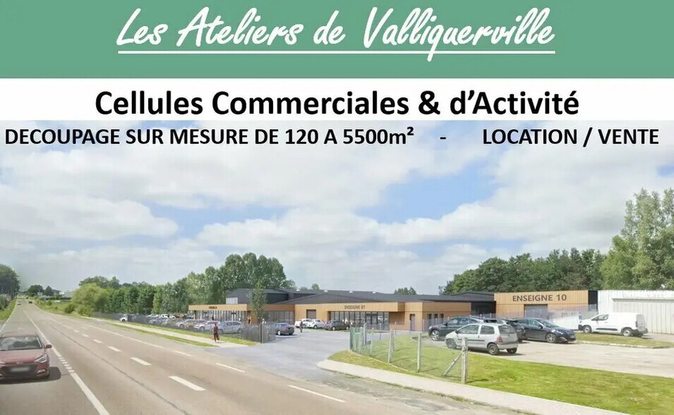 Local commercial dans Valliquerville à vendre - Photo de l’immeuble – Image 2 sur 3