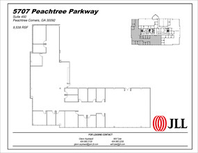 5707 Peachtree Pky, Peachtree Corners, GA à louer Plan d’étage– Image 2 sur 8