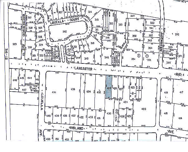 226 E Lancaster Ave, Wayne, PA à louer - Plan cadastral – Image 2 sur 3