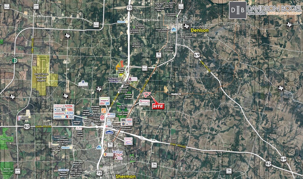 2257 Woodlake Rd, Denison, TX à vendre - Photo de l’immeuble – Image 2 sur 6