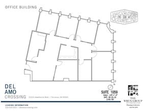 21515 Hawthorne Blvd, Torrance, CA à louer Plan d’étage– Image 1 sur 2