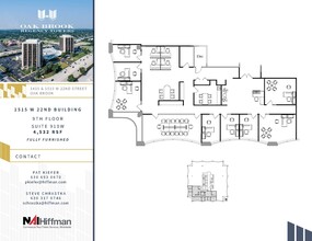 1415 W 22nd St, Oak Brook, IL à louer Plan d’étage– Image 1 sur 1