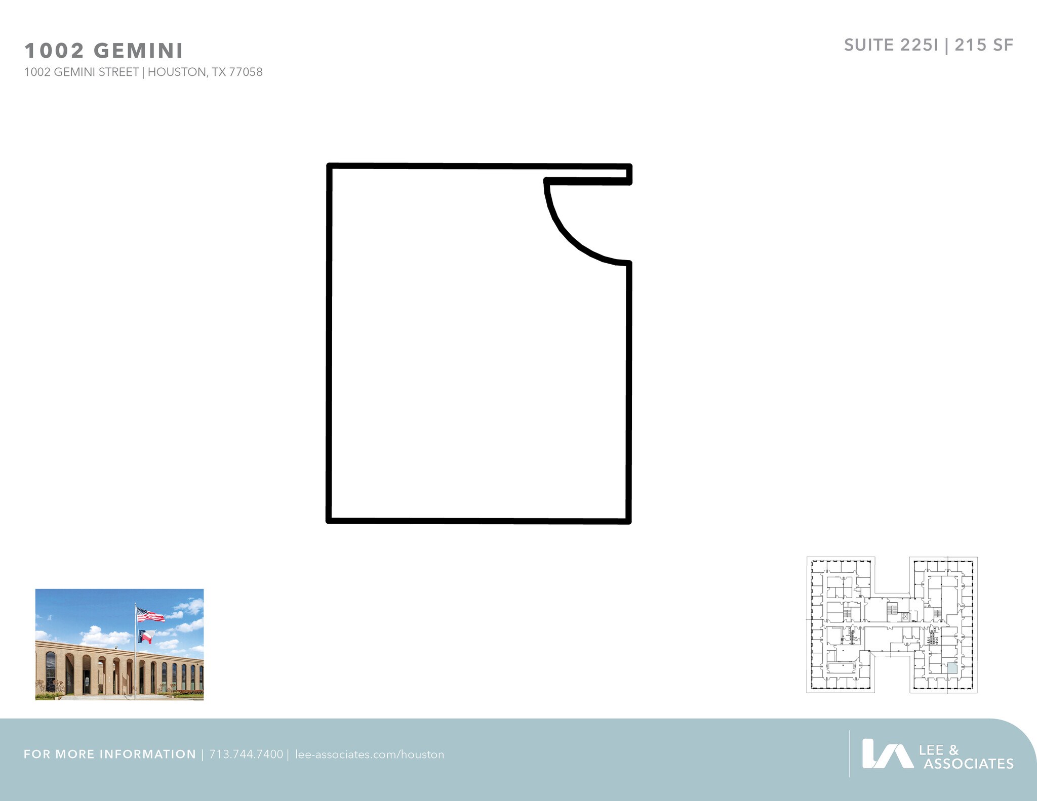 1002 Gemini St, Houston, TX à louer Plan d’étage– Image 1 sur 1