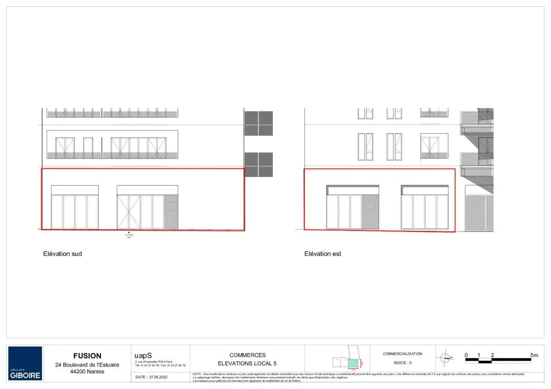 Local commercial dans Nantes à vendre Plan d’étage– Image 1 sur 25