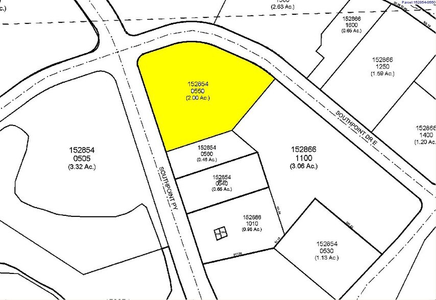 4100 Southpoint Dr E, Jacksonville, FL à louer - Plan cadastral – Image 2 sur 15
