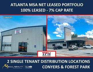 Plus de détails pour Atlanta MSA Net Leased Portfolio – Industriel/Logistique à vendre
