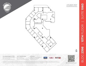 2398 E Camelback Rd, Phoenix, AZ à louer Plan d’étage– Image 1 sur 2
