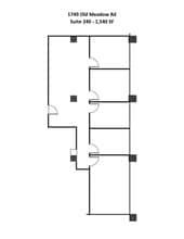 1749 Old Meadow Rd, McLean, VA à louer Plan de site– Image 2 sur 2