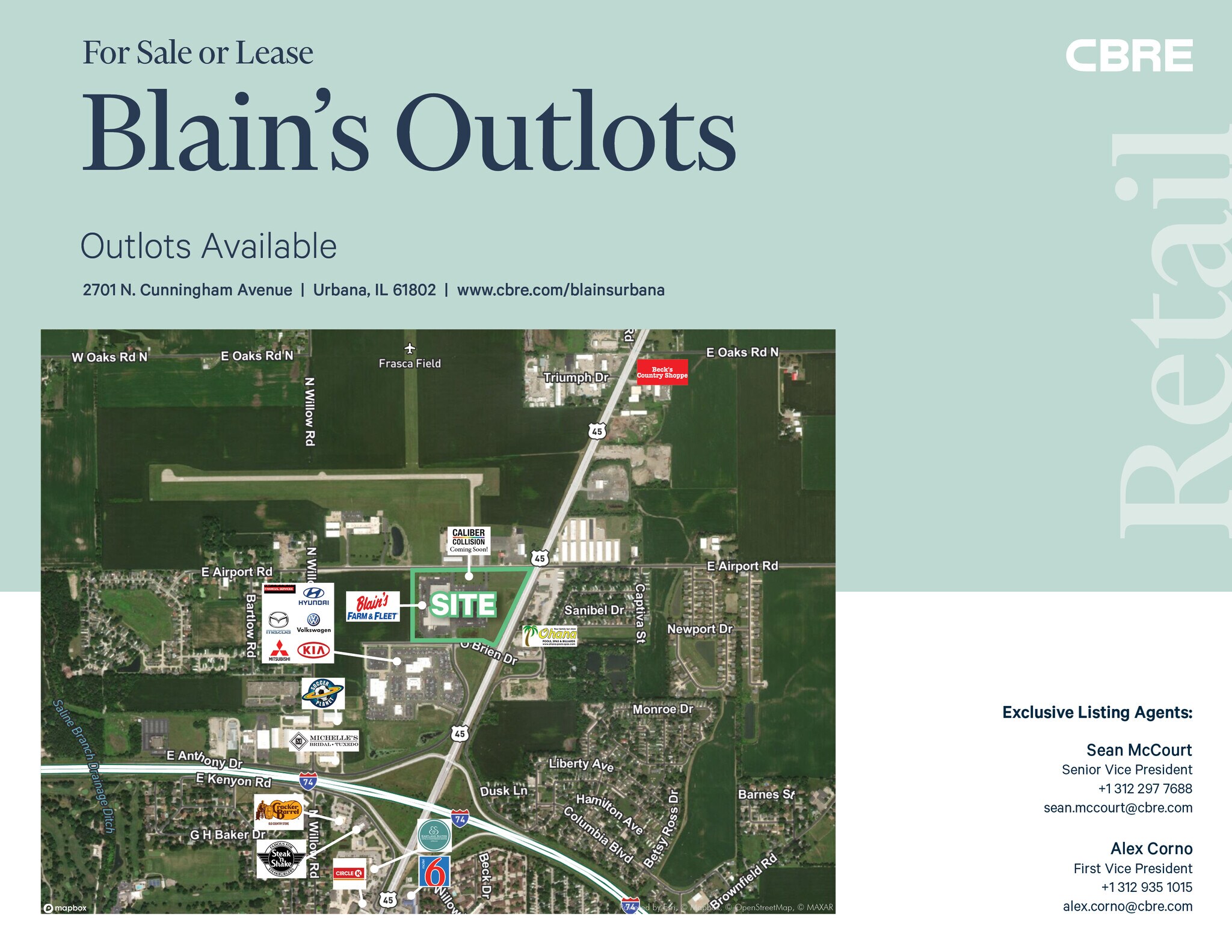 NWC Cunningham Ave, Urbana, IL à louer Photo de l’immeuble– Image 1 sur 5