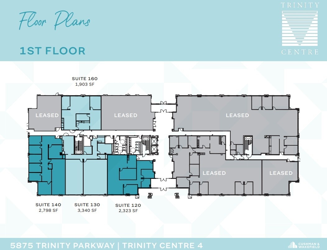 5870 Trinity Pky, Centreville, VA à louer Plan d’étage– Image 1 sur 1