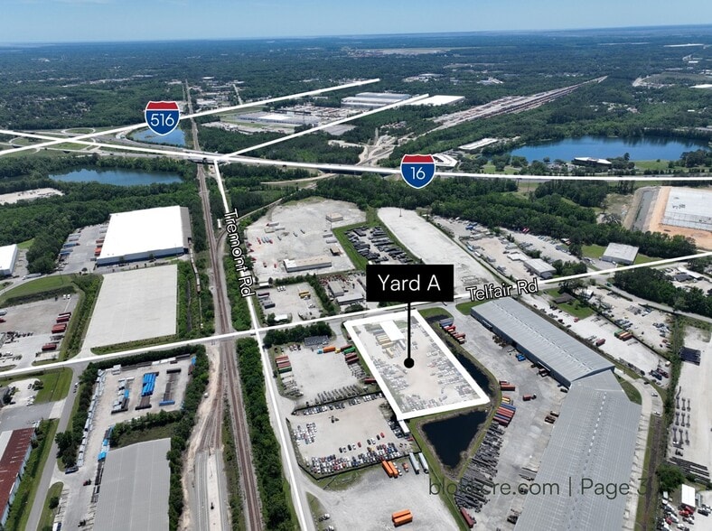 425 Telfair Rd, Savannah, GA à louer - Aérien – Image 3 sur 12