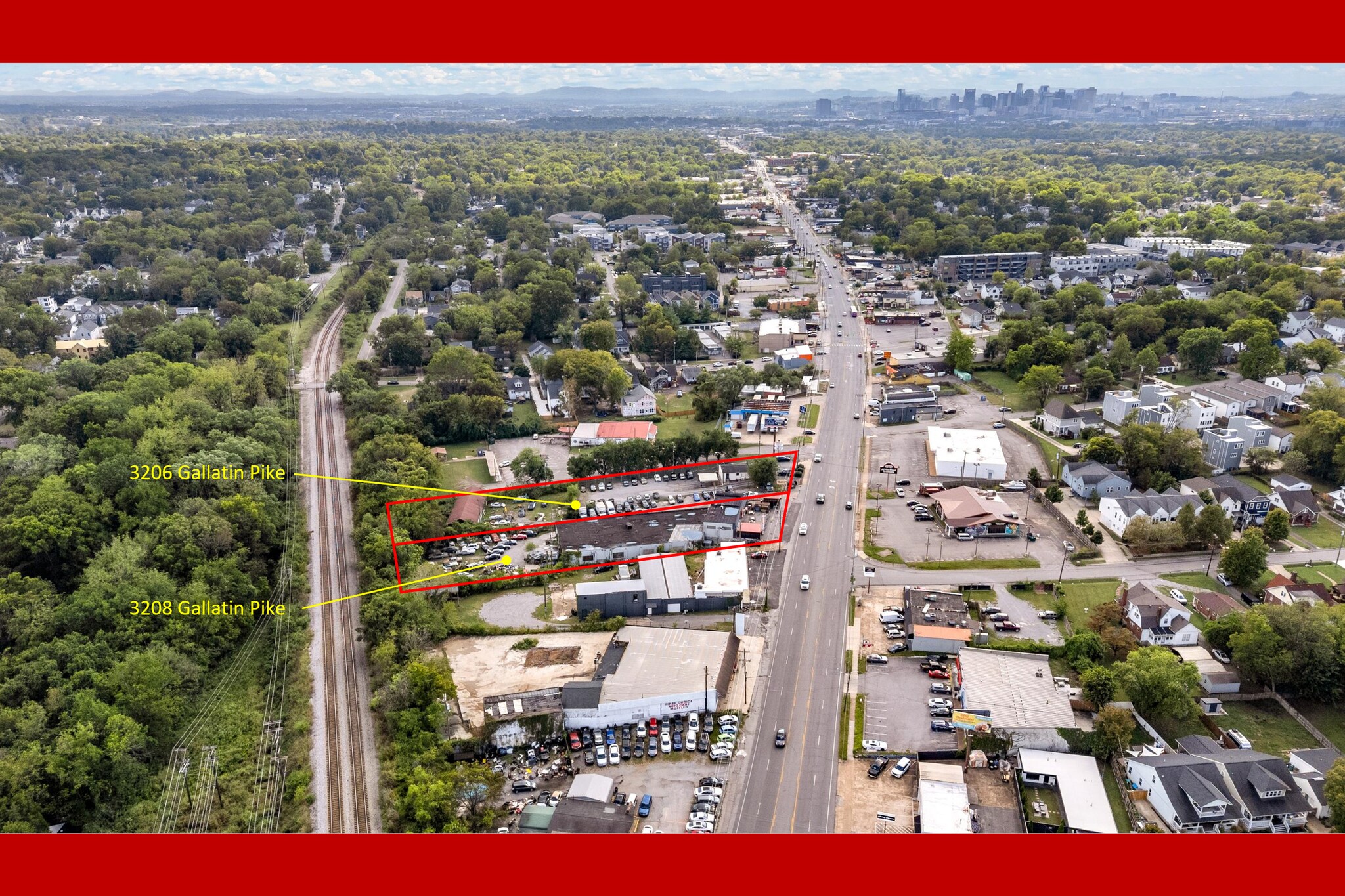 3206-3208 Gallatin Pike-MUL-A 2.02 AC portefeuille de 2 biens à vendre sur LoopNet.fr Aérien– Image 1 sur 8